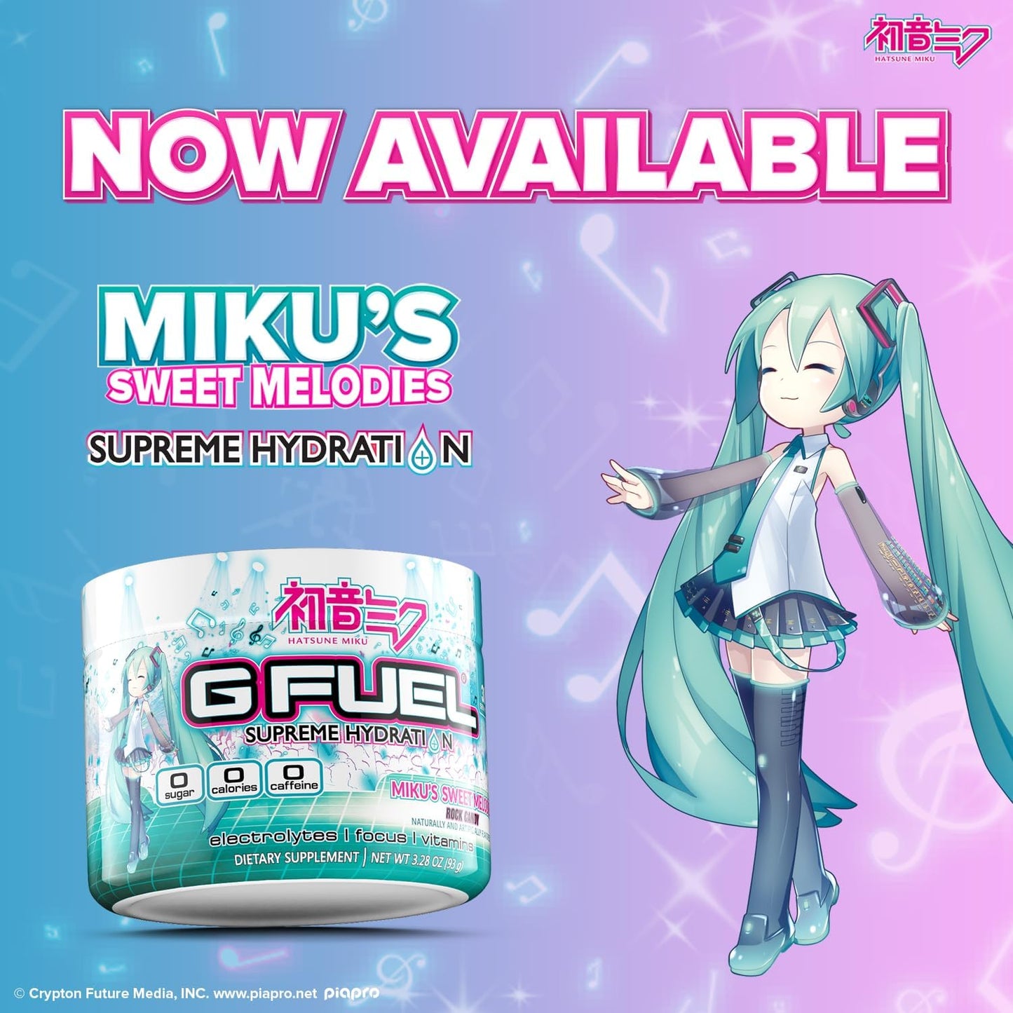 G Fuel Rock Candy Hydration Powder - Sugar Free, Zero Caffeine, Electrolyte Mix with Essential Minerals for Energy and Focus - 3.28 oz