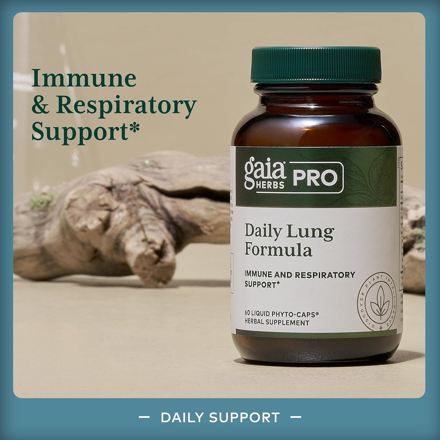 Gaia Herbs Pro Daily Lung Formula for Respiratory Health Support