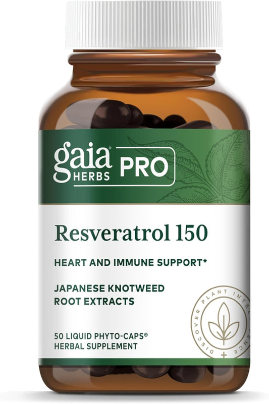 Gaia PRO Resveratrol 150 by Gaia Herbs - High-Quality Resveratrol Supplement