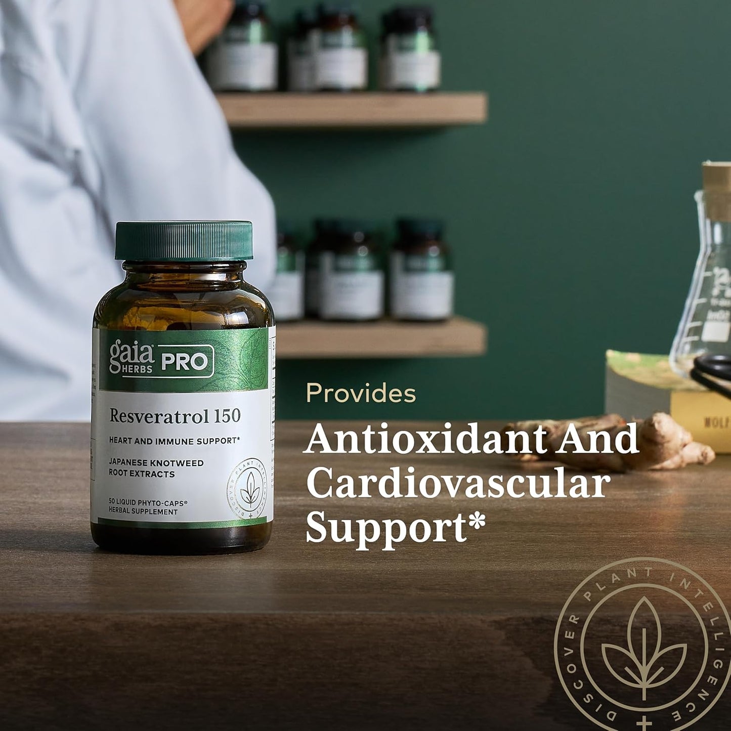 Gaia PRO Resveratrol 150 by Gaia Herbs - High-Quality Resveratrol Supplement