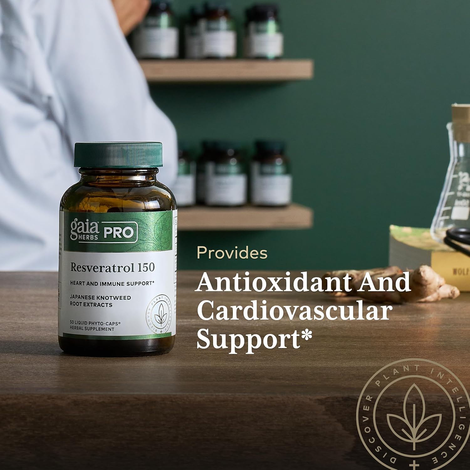 Gaia PRO Resveratrol 150 by Gaia Herbs - High-Quality Resveratrol Supplement