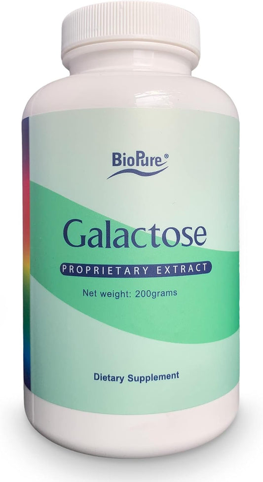 Galactose Dietary Supplement for Cell Development, Energy, Immunity & Kidney Health - 200g