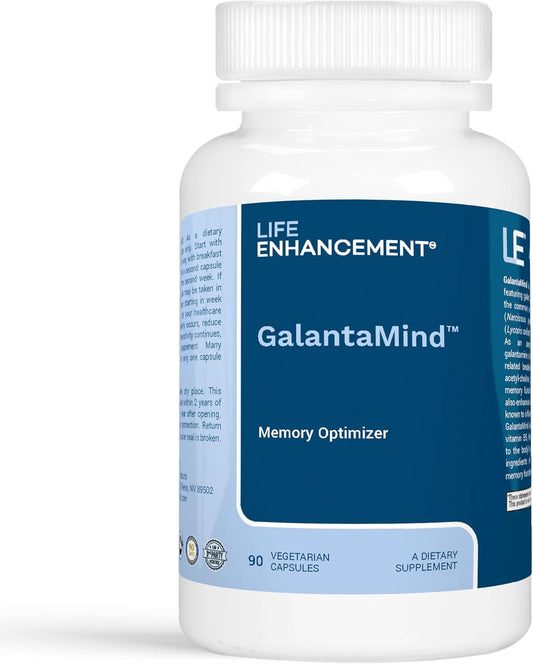 Galantamind Life Enhancement Supplement | 8mg Galantamine, 90 Servings