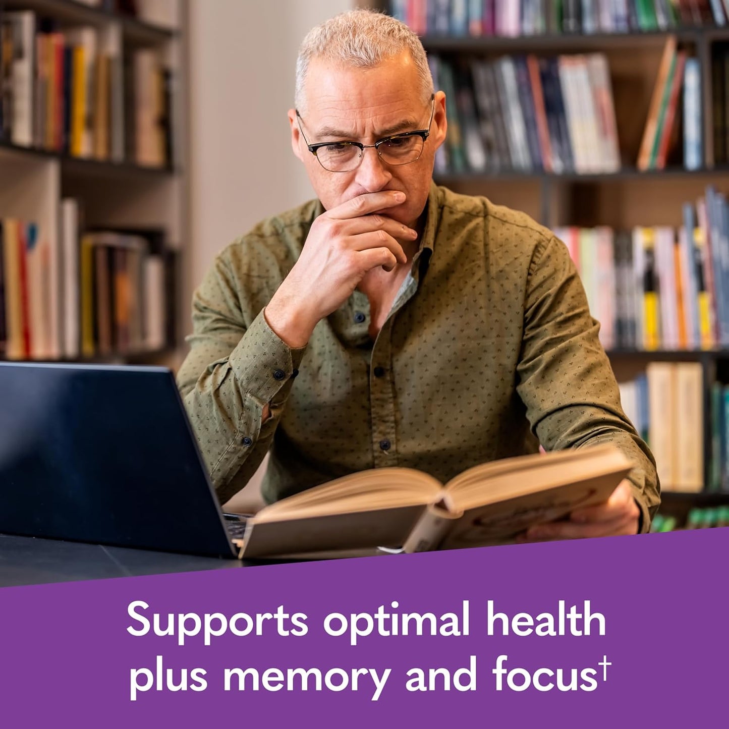 Garden of Life Dr Formulated Multi+ Brain Health Capsules with Fermented Liposomal Multivitamin, Lutein, Zeaxanthin, Vitamin D3, Probiotics - Memory & Focus Support, Digestive & Immune Health