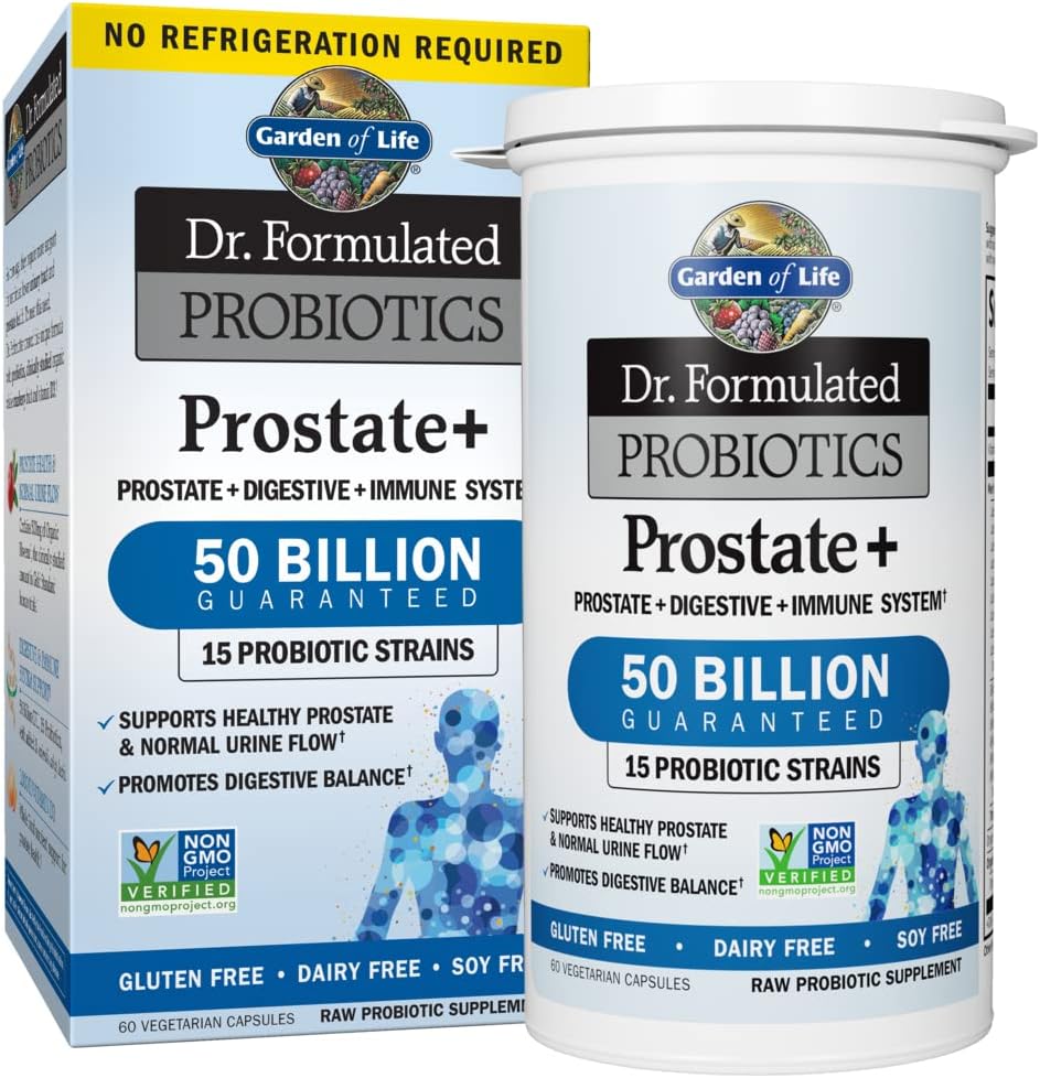 Garden of Life Dr. Formulated Probiotics for Urinary and Prostate Health - 60 Count