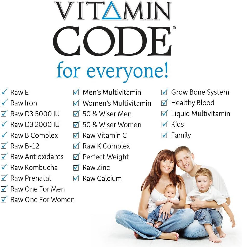 Garden of Life Vitamin Code Raw One for Men - Daily Multivitamin with Fruit, Veggies, & Probiotics - Vegetarian, 30 Capsules