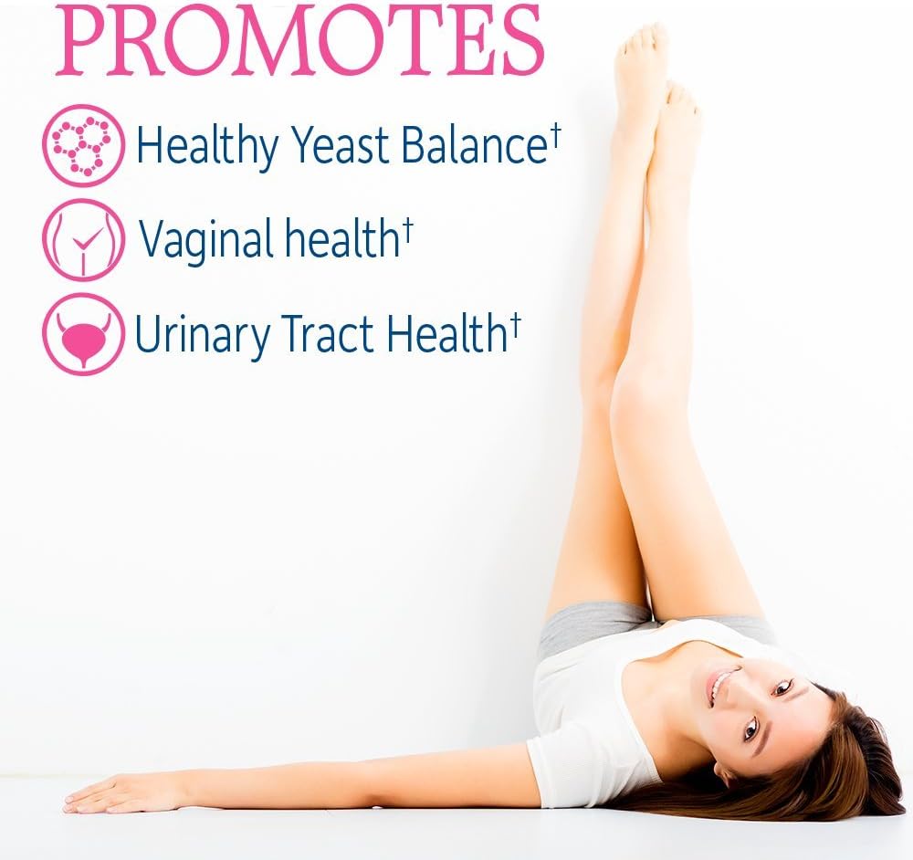 Garden of Life Women's Probiotics - Vaginal & Digestive Health Support - 50 Billion CFU - 30 Day Supply