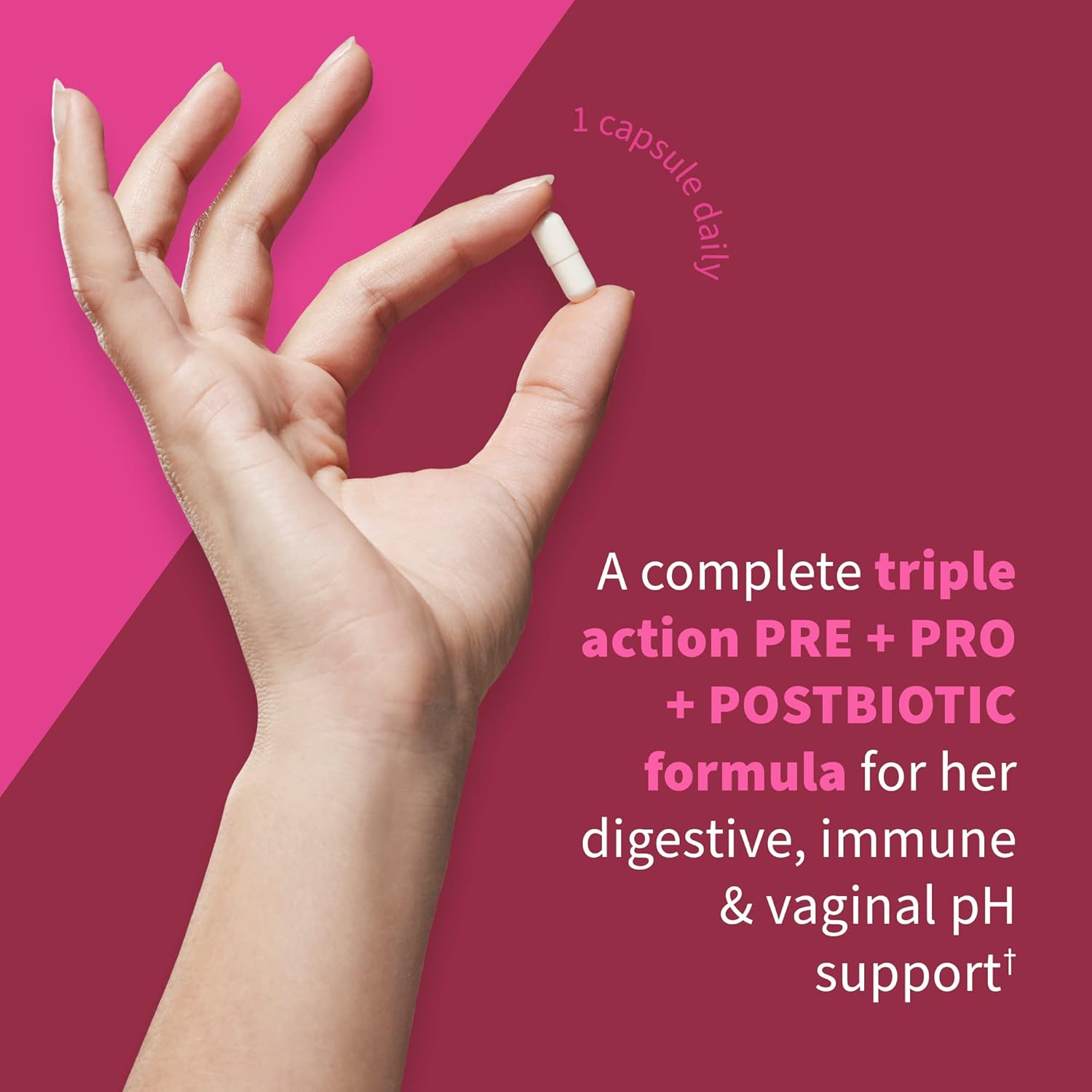 Garden of Life Women's Probiotics - Vaginal & Digestive Health Support - 50 Billion CFU - 30 Day Supply