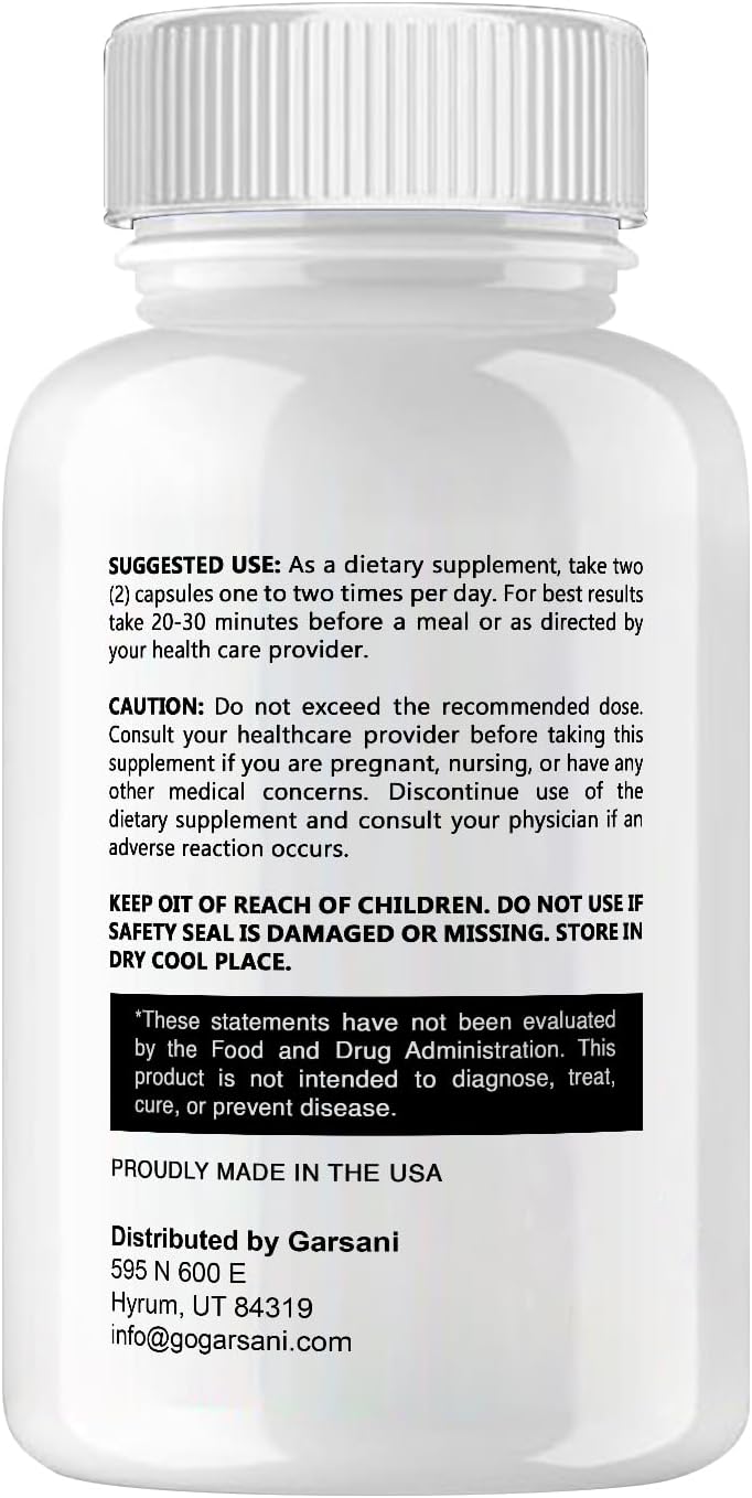 Garsani Gutoptim Advanced Capsules - Single Pack with 60 Capsules