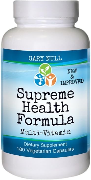 Gary Null Ultimate Health Formula - 180 Vegetarian Capsules, Enhanced Formula