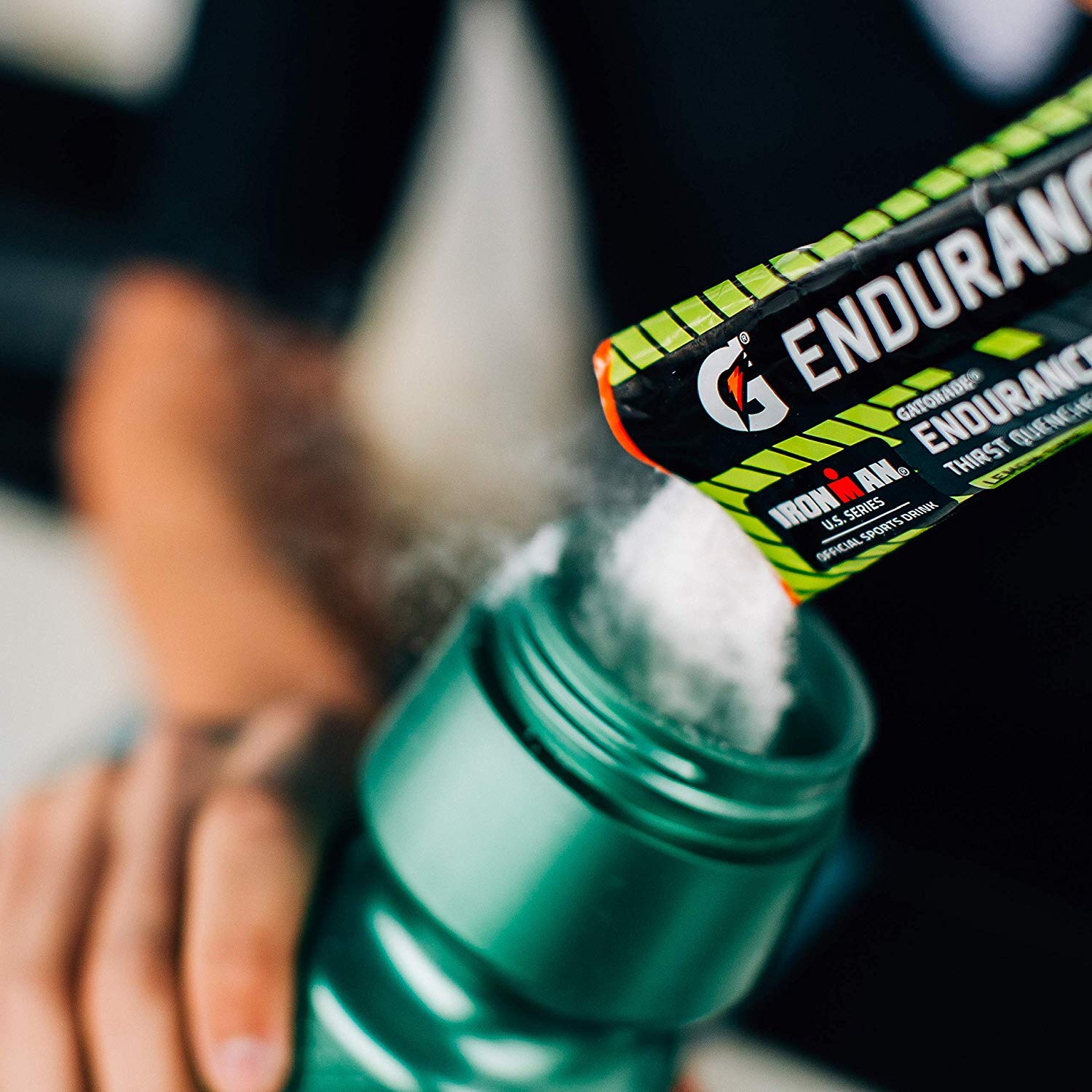 Gatorade Endurance Watermelon Electrolyte Powder, 1.72 oz Pack of 12 - Hydration Drink Mix