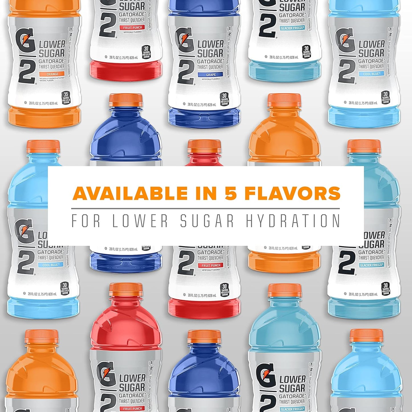 Gatorade G2 Thirst Quencher Variety Pack, 3 Flavors, 12 Fl Oz (24 Pack)