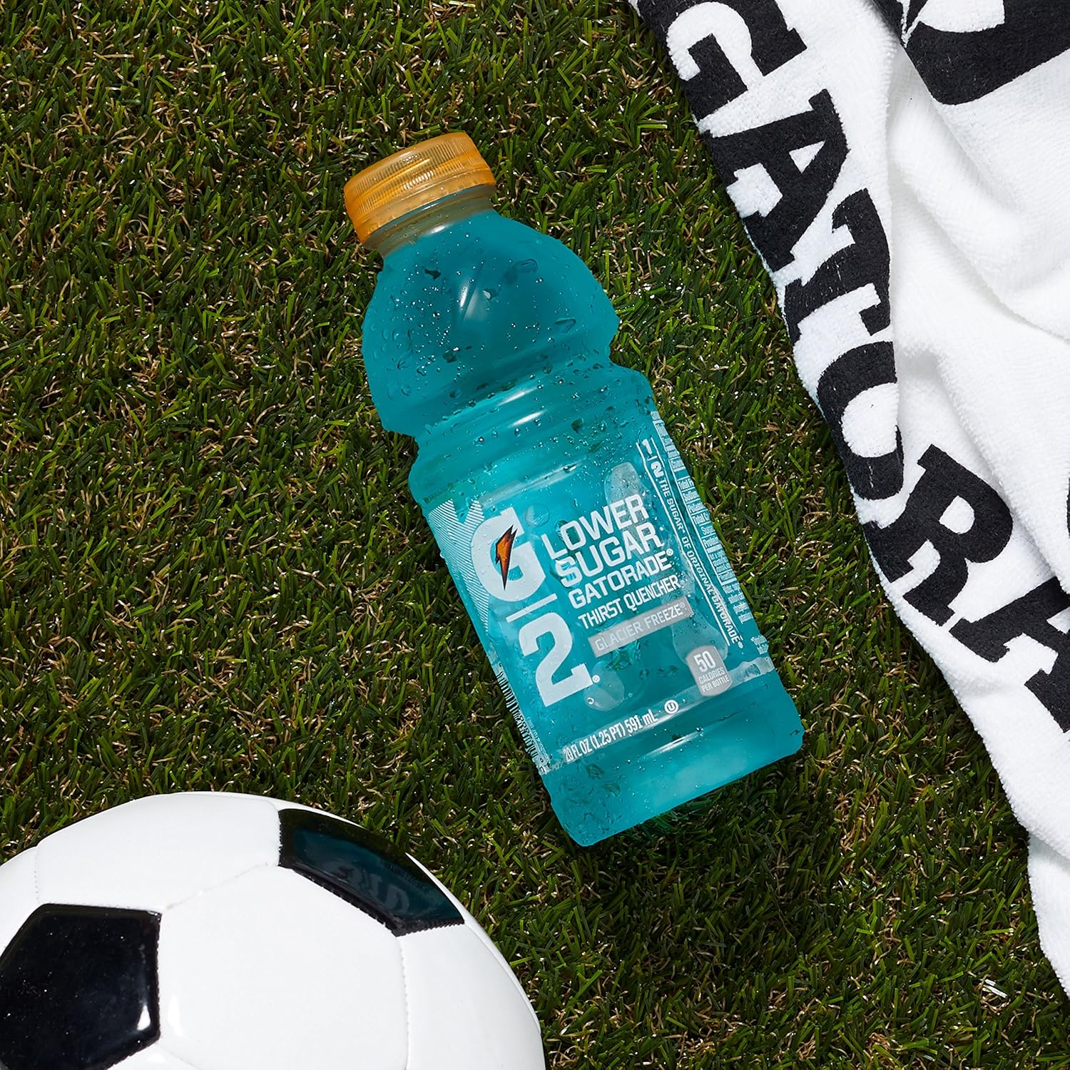 Gatorade G2 Thirst Quencher Variety Pack, Fruit Punch & Glacier Freeze, 12 Fl Oz (24 Pack) - Low Sugar