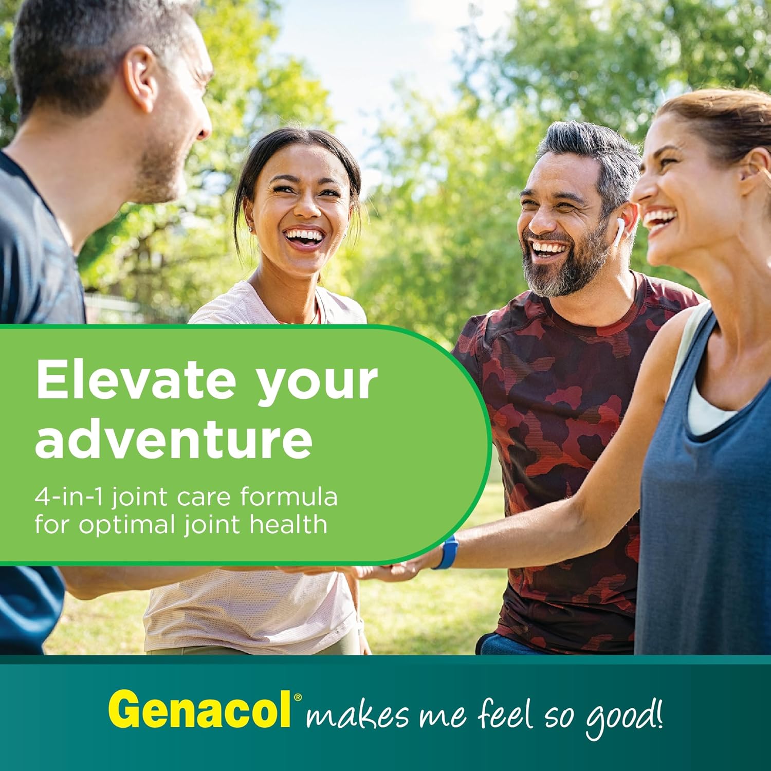 Genacol Optimum Joint Health Supplement with Glucosamine, Chondroitin, MSM & Collagen, 180 Tablets - BoostGo Australia
