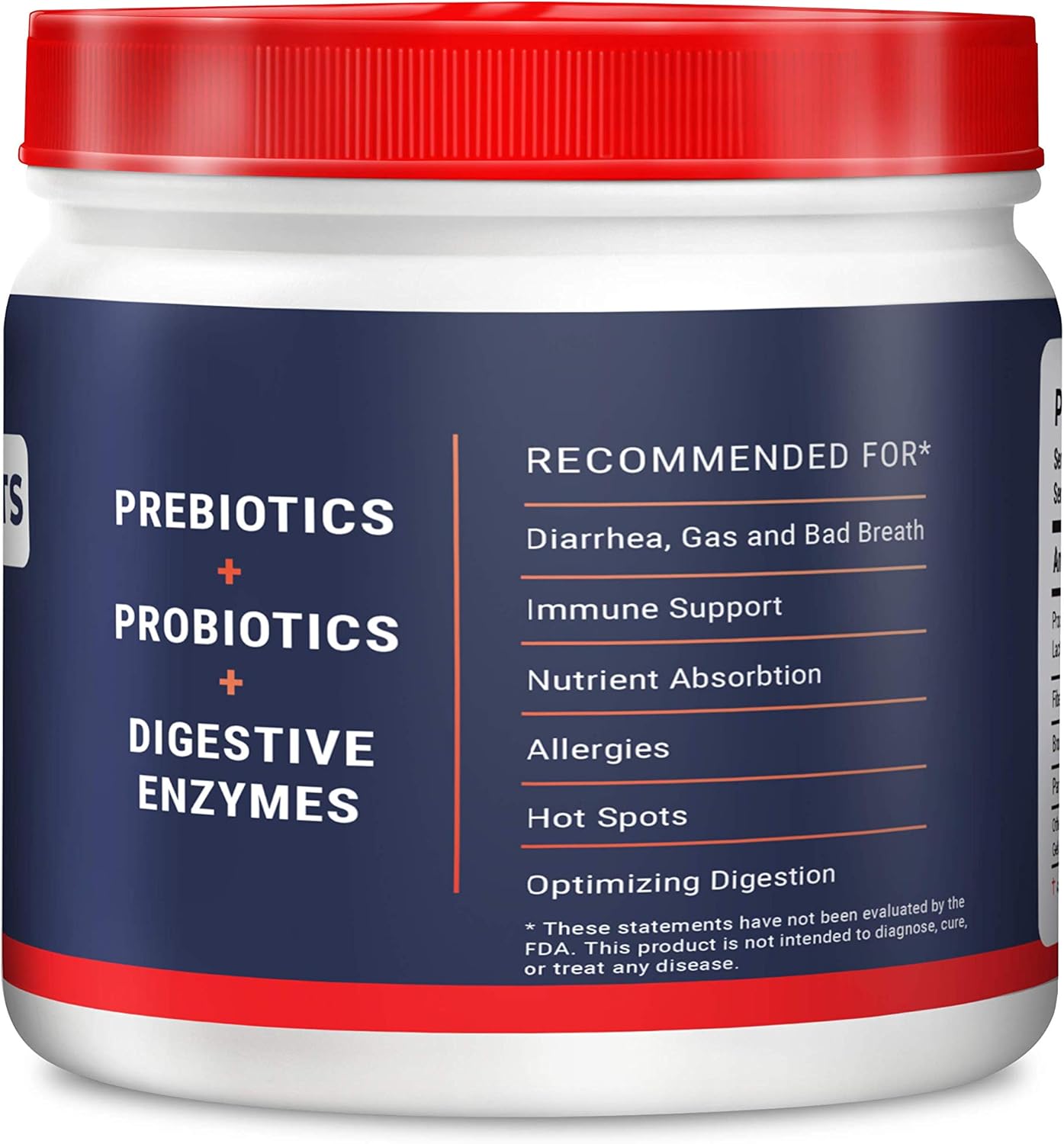 Geneflora for Pets ActivHealth Digestive Enzymes and Probiotic, 125mg, 240 Servings, Pack of 2