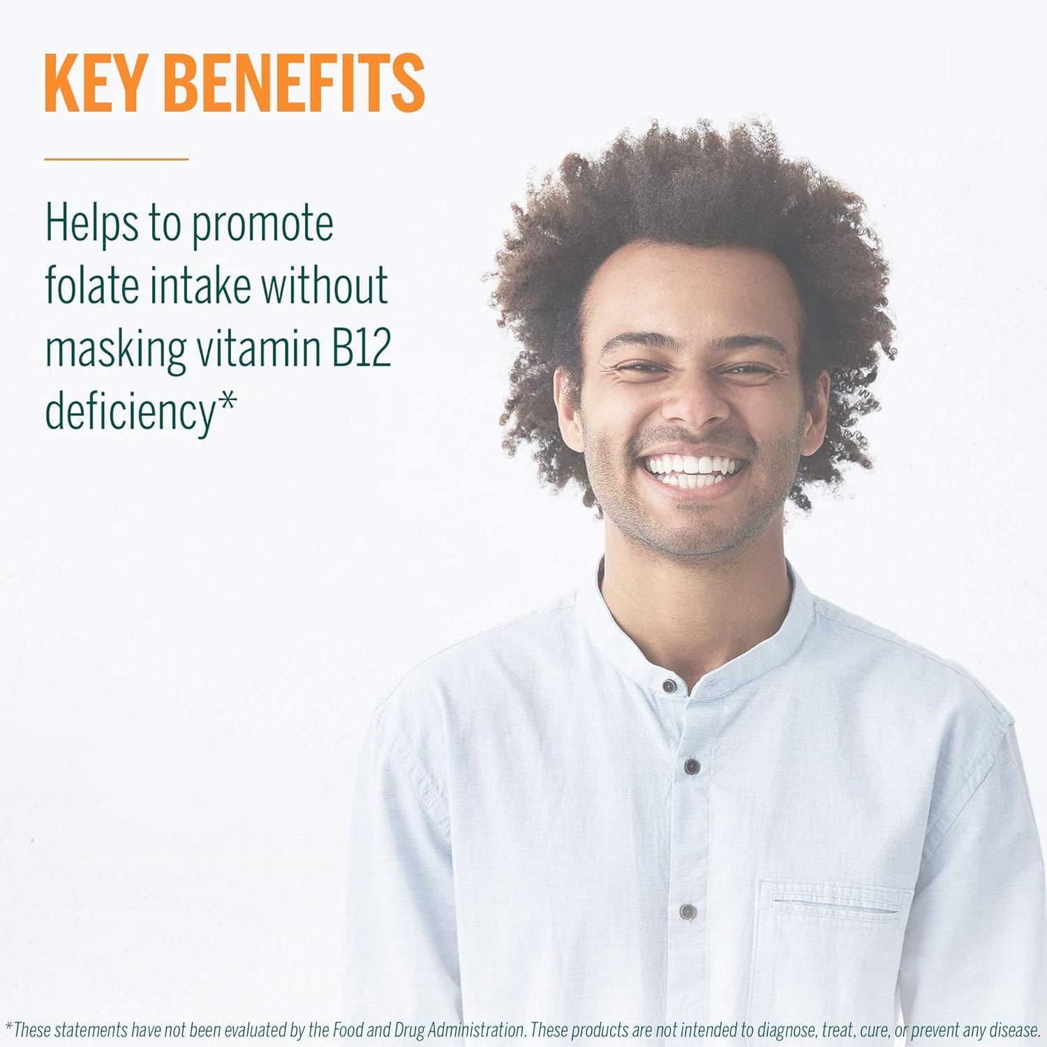 Genestra Brands Active Folate 1000 - High Potency Folate Supplement with Metafolin - 90 Capsules