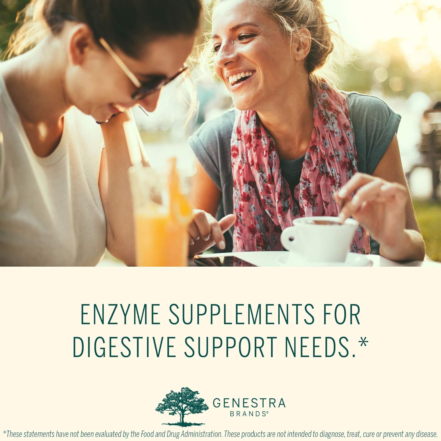 Genestra Brands Bio Enzymes Chewable Tablets - Digestive Enzymes with Natural Peppermint Flavor - 100 Tablets