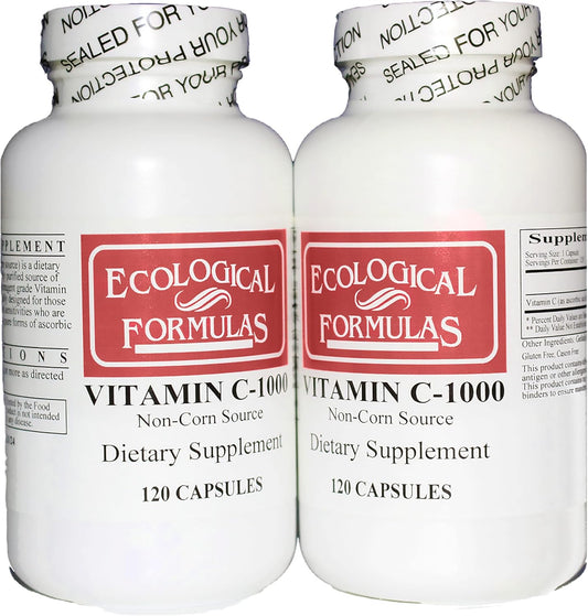 Gentle Vitamin C from Tapioca for Sensitive Stomachs - 2-Pack for Convenience