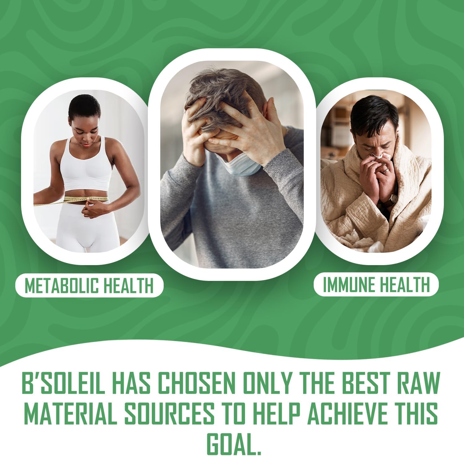 Genuine Health B’Soleil™ Advanced Probiotic with Pre, Pro & Post Biotics - 60 Capsules - Gluten Free, Vegan, Non-GMO - 25 Billion CFU - Natural Gut Health Support