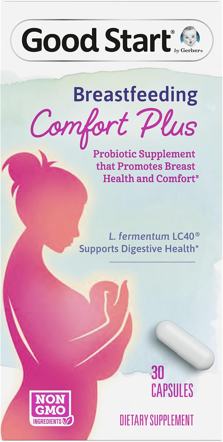 Gerber Good Start Probiotic Supplement for Breastfeeding Comfort - 30 Capsules