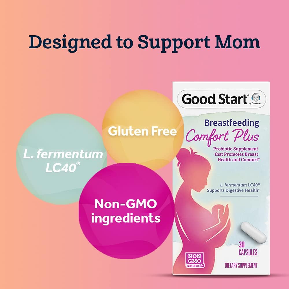 Gerber Good Start Probiotic Supplement for Breastfeeding Comfort - 30 Capsules