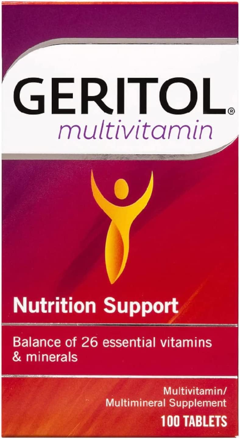 Geritol Complete Multi-Vitamin Mineral Supplement Tablets - 100 Count