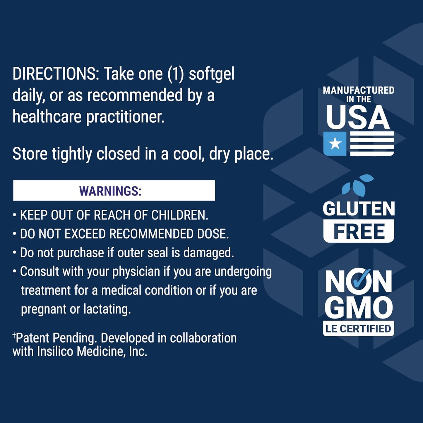 Geroprotect Ageless Cell Softgels - Cellular Health & Healthy Aging Supplement with Vitamin E, NAC, Green Tea Extract, Myricetin - Gluten Free & Non-GMO - 30 Count