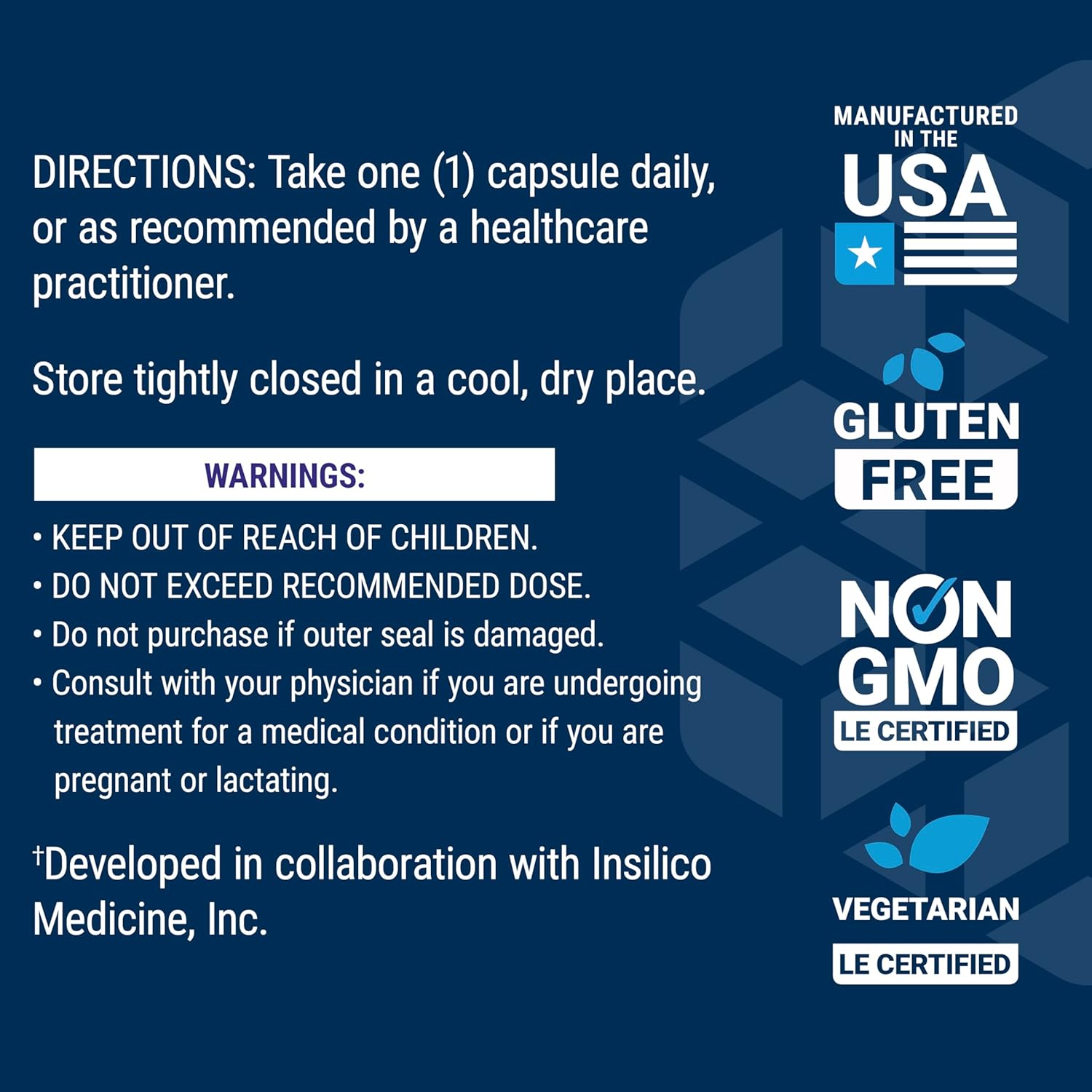 Geroprotect Autophagy Renew Capsules: Cellular Health & Aging Support with Luteolin & Piperlongumine - Gluten-Free, Non-GMO, Vegetarian - 30ct