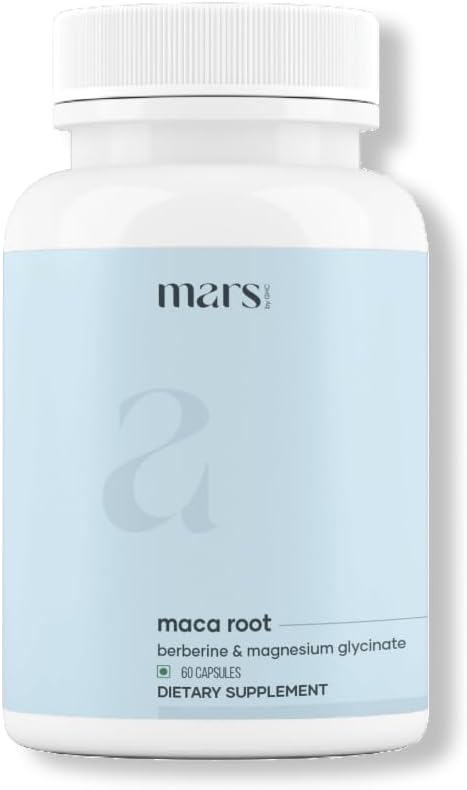 GHC Maca Root Capsules with Ginseng, Magnesium, and Berberine for Overall Well-Being - 60 Capsules by Good Health Company