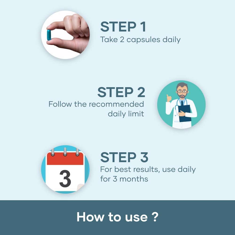 GHC Maca Root Capsules with Ginseng, Magnesium, and Berberine for Overall Well-Being - 60 Capsules by Good Health Company