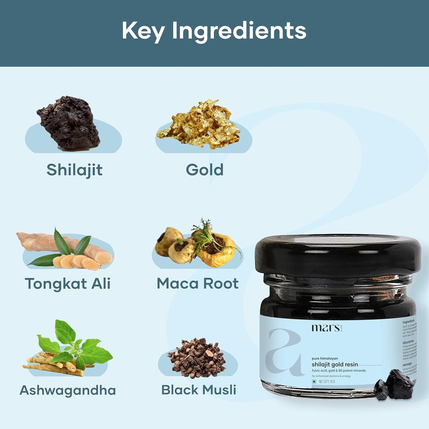 GHC Pure Himalayan Shilajit Resin (180g) Pack - Organic Sourced Shilajit from The Himalayas with Trace Minerals - Good Health Company