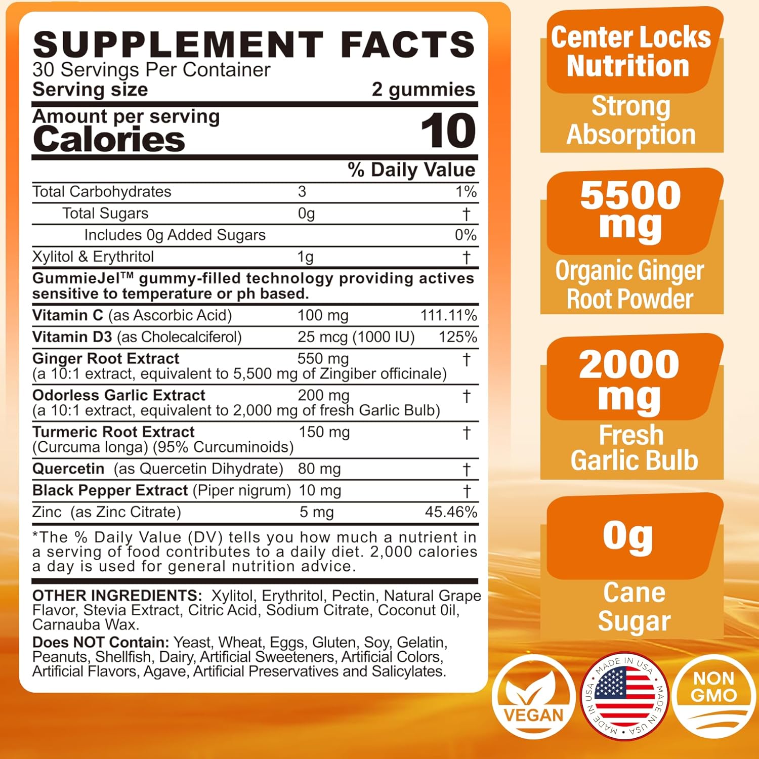 Ginger Chews Supplement Gummies Bundle for Nausea, Stomach Relief, Liver Cleanse & Repair - with Milk Thistle for Detox