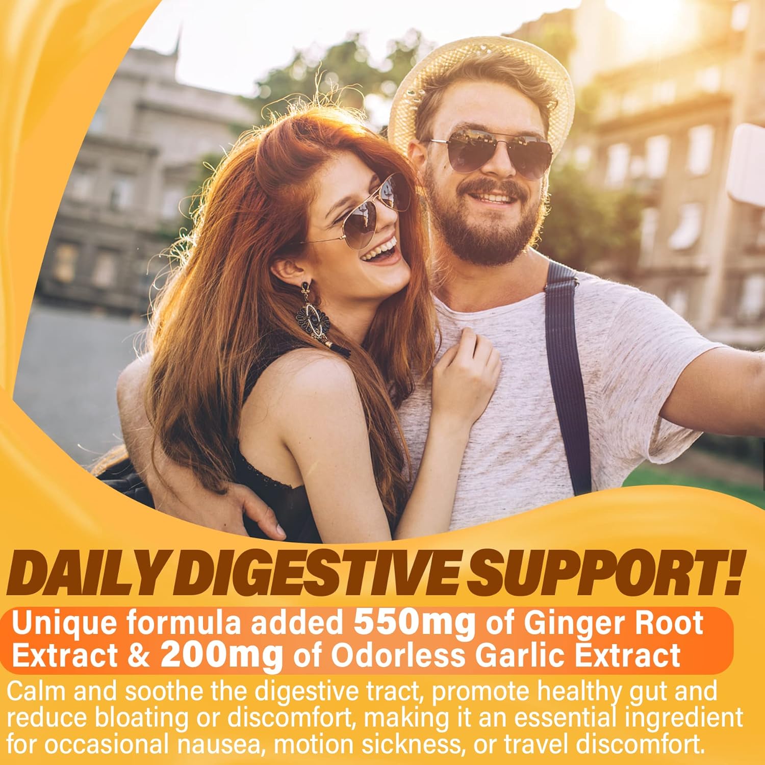 Ginger Chews Supplement Gummies Bundle for Nausea, Stomach Relief, Liver Cleanse & Repair - with Milk Thistle for Detox