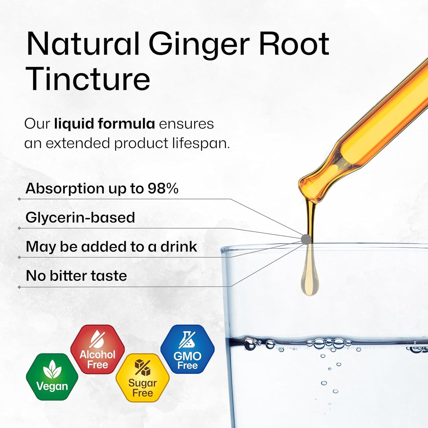 Ginger Root Tincture and Dandelion Gummies Bundle - 4 Fl. Oz. and 60 Gummies