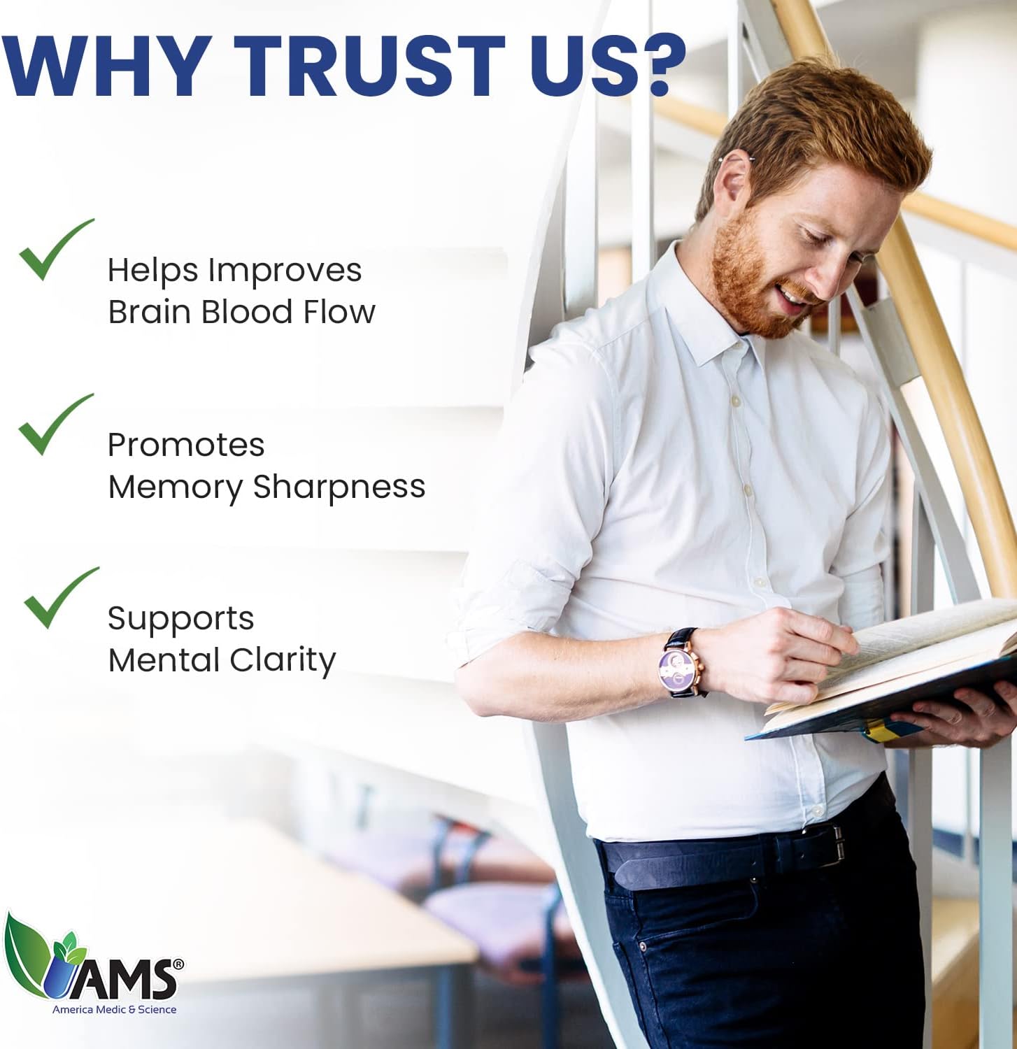 Ginkgo Biloba 60mg Softgels - Brain Booster Supplement for Men and Women - Herbal Leaf Extract Mind Enhancer - America Medic & Science