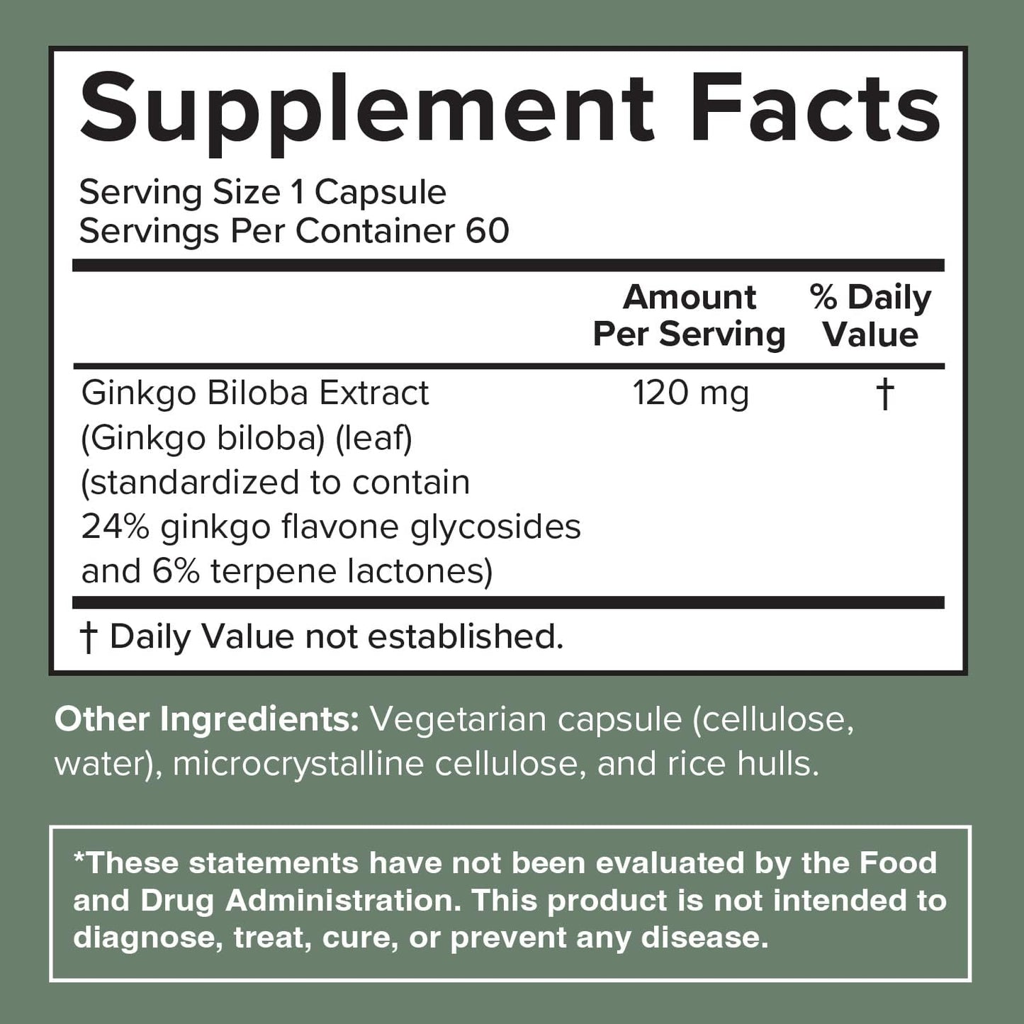 Ginkgo Biloba and Magnesium Bisglycinate Bundle for Cognitive Health Support