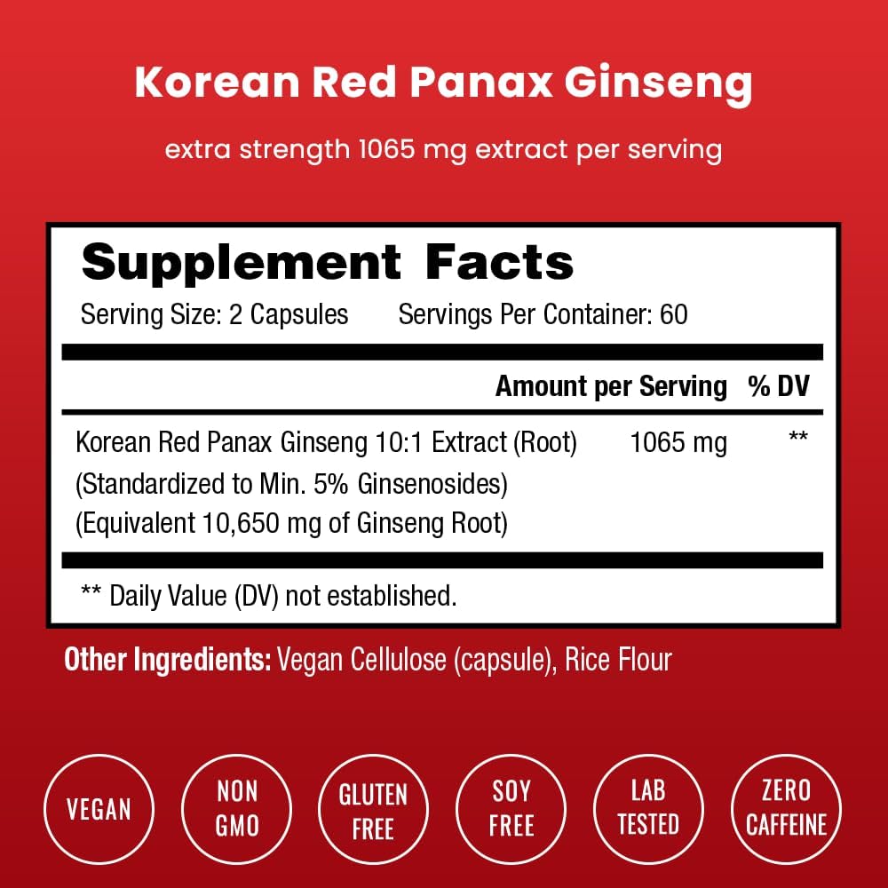 Ginseng and Berberine for Energy and Metabolic Support by NutraChamps