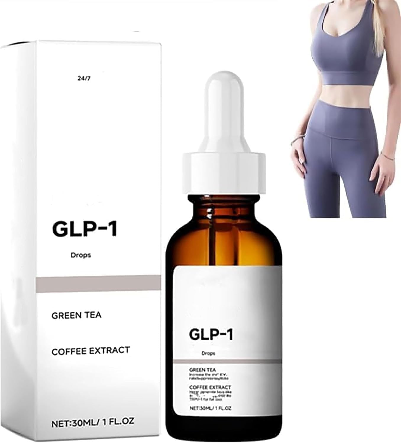 GLP-1 Liquid Drops Supplement - Single Pack