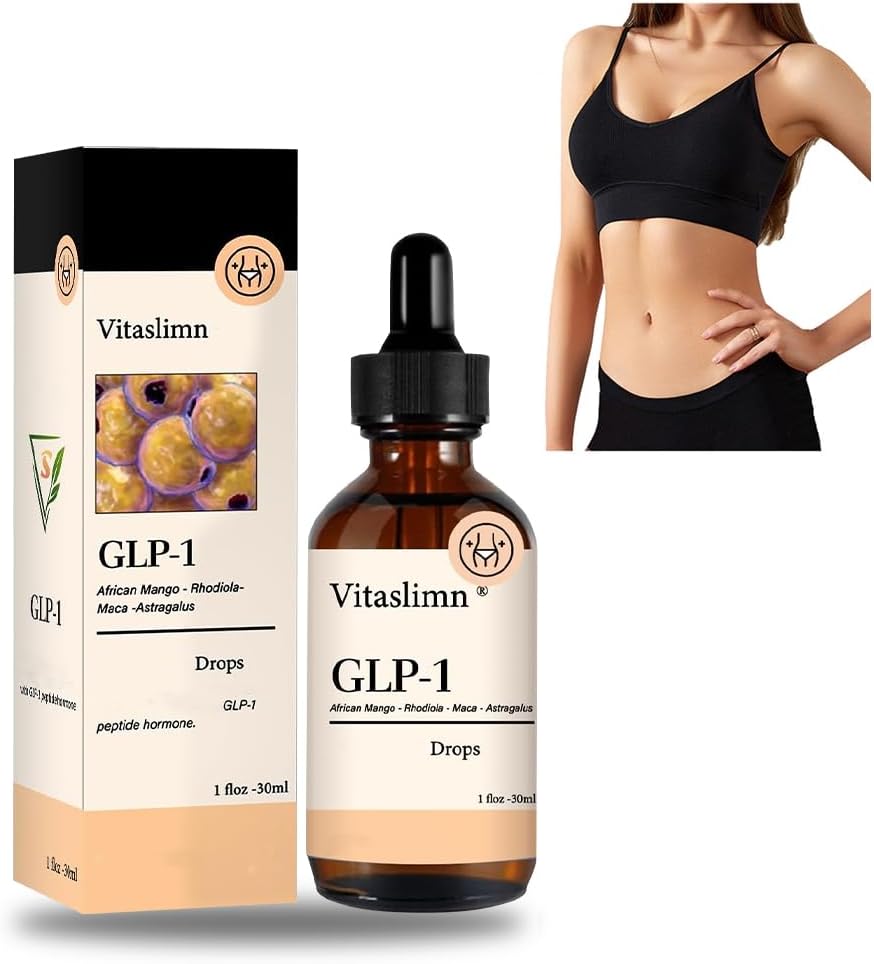 GLP-1 Weight Loss Liquid Drops - Appetite Suppressant - 1 Bottle
