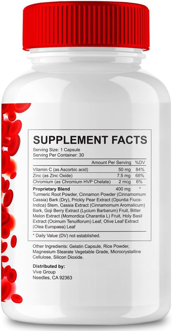 Glucofort Support Formula by VIVE MD - 150 Capsules
