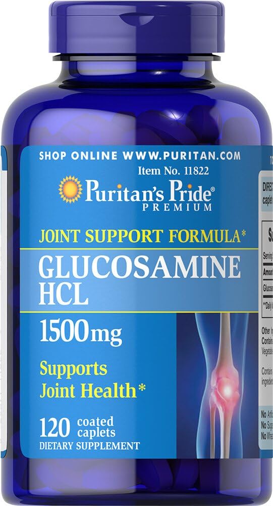 Glucosamine 1500 mg Caplets from Puritan's Pride - 120 Count