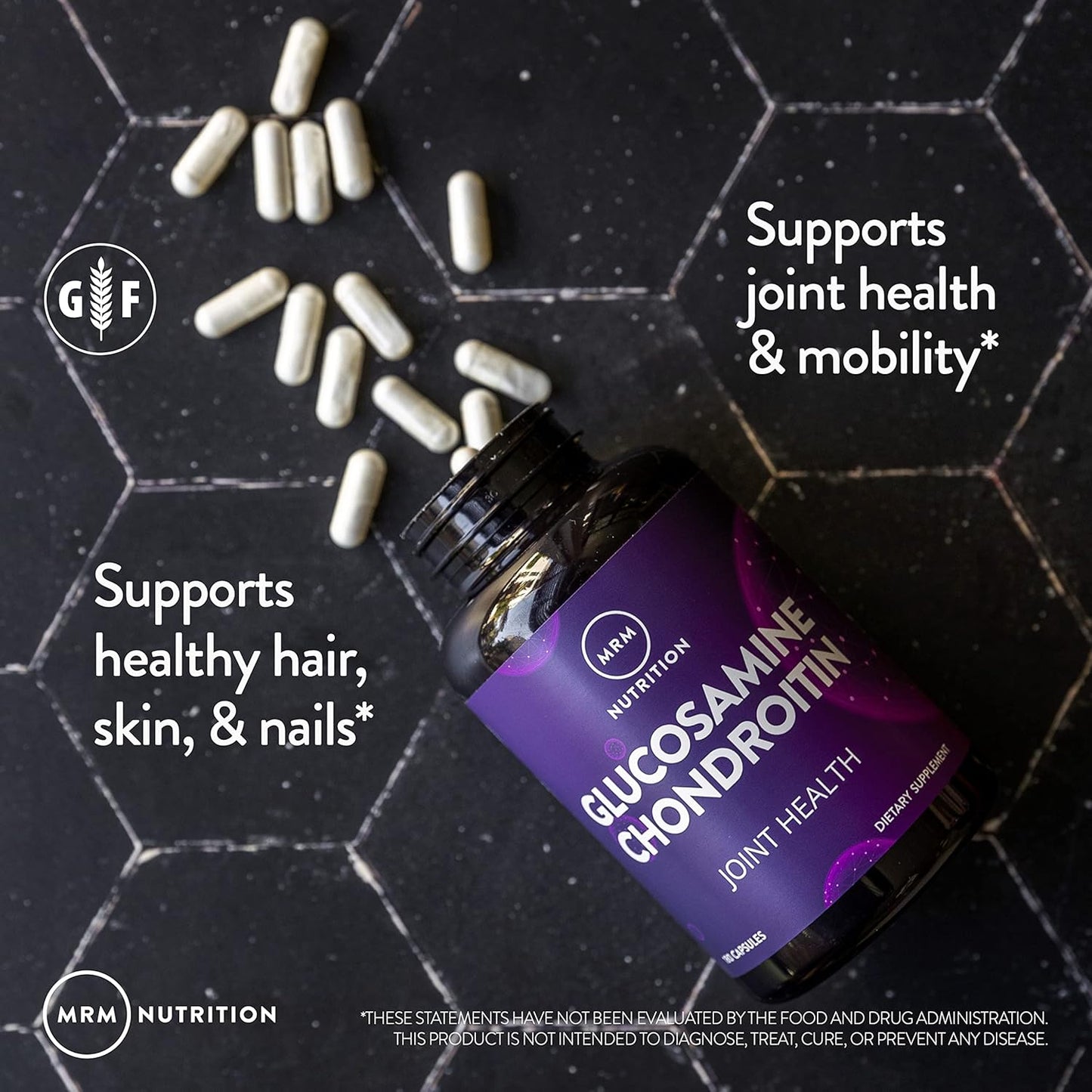 Glucosamine and Chondroitin Sulfate Capsules - 1500mg/1200mg, 180 Count