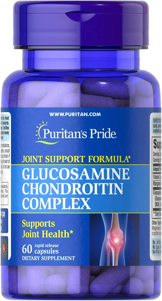 Glucosamine Chondroitin Complex Supplement - 60 Capsules by Puritan's Pride