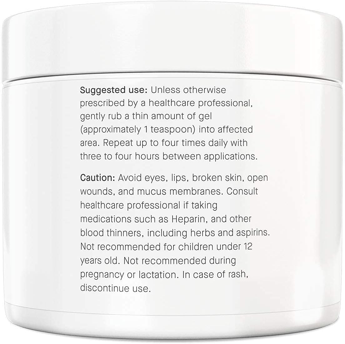 Glucosamine Chondroitin MSM Gel - Joint Health Support for Women & Men - 4 oz Gel (90 Day Supply)