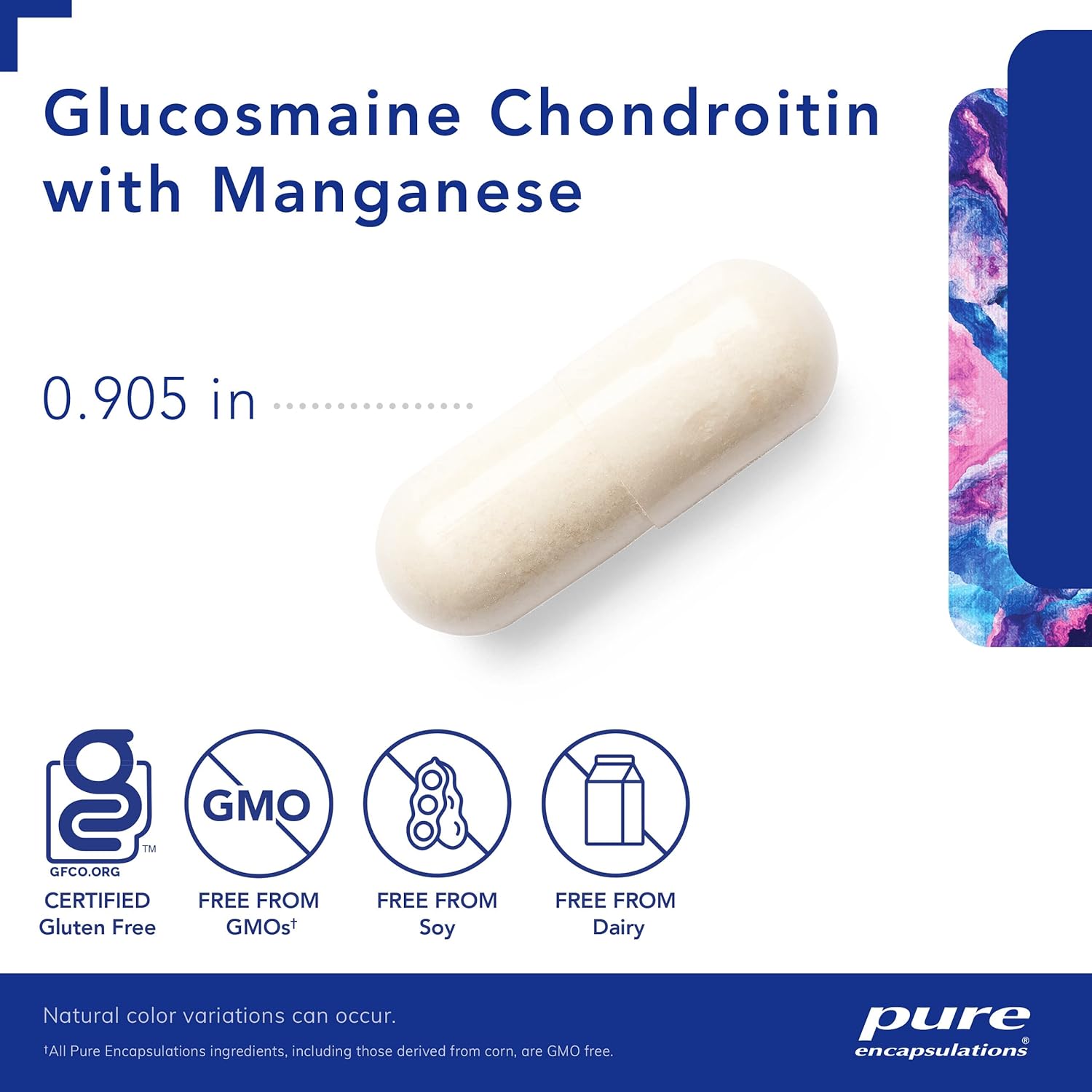 Glucosamine Chondroitin with Manganese Supplement for Joint Health - 120 Capsules