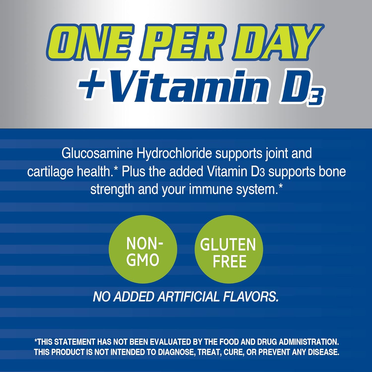 Glucosamine Daily Complex Plus D Tablets, 60 Count - 21st Century (27708)