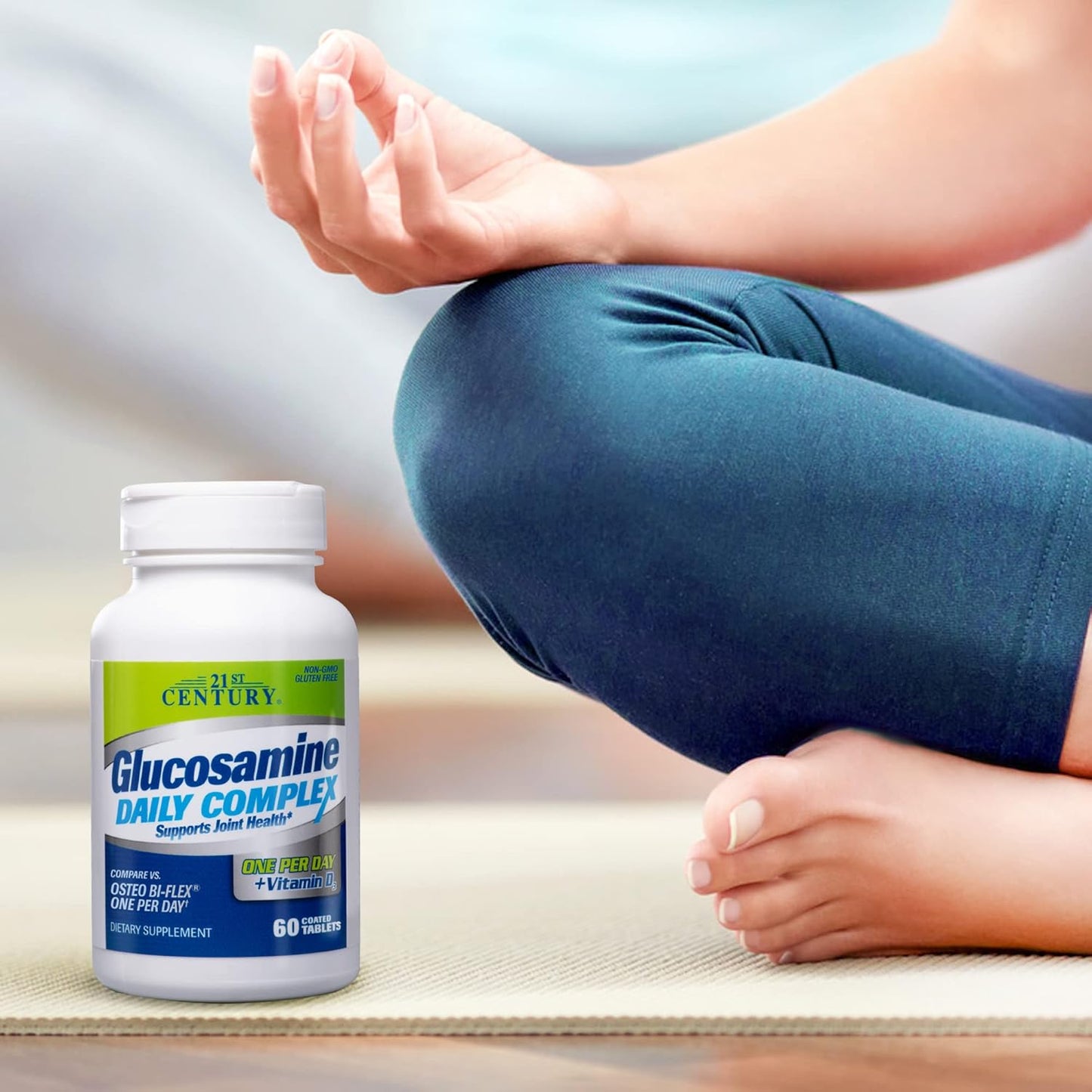 Glucosamine Daily Complex Plus D Tablets, 60 Count - 21st Century (27708)