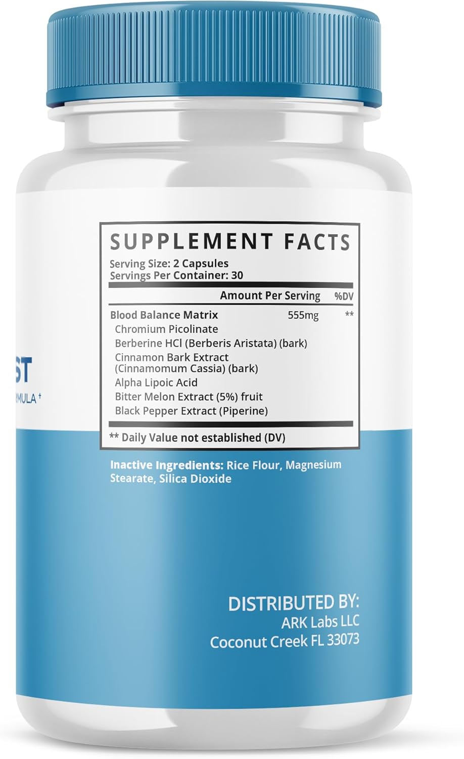 Glucotrust Advanced Formula Supplement Capsules - Maximum Strength Support (300 Capsules)
