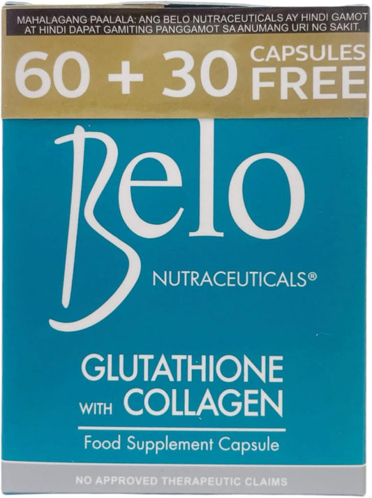 Glutathione and Collagen Nutraceuticals by Belo for Skin Rejuvenation