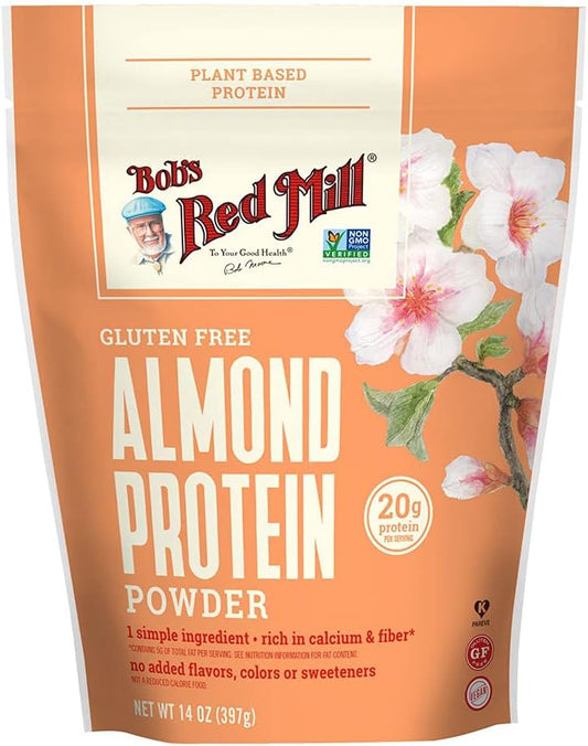 Gluten-Free Almond Protein Powder by Bob's Red Mill - 14 oz (Single Pack)